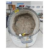 (3) GALVANIZED WASH TUBS