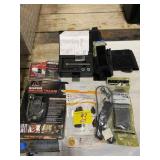GUN LOCK, MAG 30 AR/M4 CLIP, RAZOR WALKIE TALKIE,