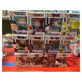 12 FUNKO POPS