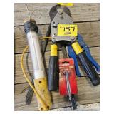 WIRE CUTTER, PVC CUTTER, LIGHT, WIRE CUTTER