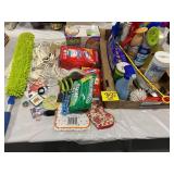 GROUP OF CLEANING SUPPLIES OF ALL KINDS