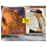 (2) STACKS OF VINTAGE PLAYBOYS