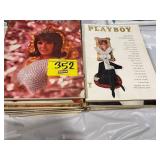 (2) STACKS OF VINTAGE PLAYBOYS