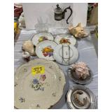 SET OF BAVARIAN FRUIT CHINA, LARGE GERMAN SERVING