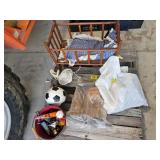 SOCCER VALL, FAN, DOLL BED