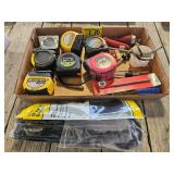 TAPE MEASURERS, HOOK AND LOOP CABLE TIES