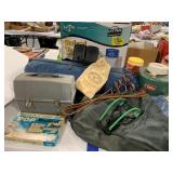 COLEMAN JUG, RAISED TOILET SEAT, POP RIVETOOL,