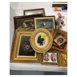 GROUP OF FRAMED WALL ART OF ALL KINDS