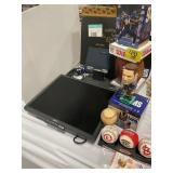 ACER COMPUTER MONITOR, RAMS BOBBLEHEADS &