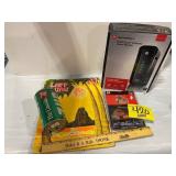 7UP VINTAGE MUSIC BOX CAN, MOTOROLA CABLE MODEM,