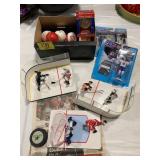 GROUP OF VINTAGE SPORTS COLLECTIBLES