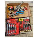 HUSKY RATXHETINF WRENCH SET, GEAR WRENCH,