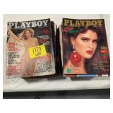 (2) STACKS OF VINTAGE PLAYBOYS