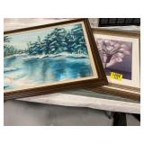 GROUP OF FRAMED WALL ART
