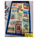 FLAT W/ VINTAGE GARBAGE PAIL KIDS CARDS