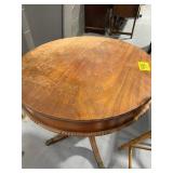 30' ROUND WOODEN ACCENT TABLE
