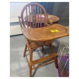 40' TALL WOODEN HIGH CHAIR