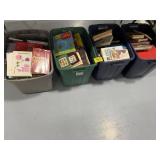 4 TOTES OF BOOKS OF ALL KINDS