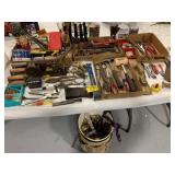 HUGE GROUP OF HAND TOOLS OF ALL KINDS, TOOL