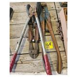 (2) BOLT CUTTERS, PRUNER