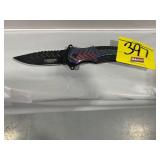 CHROME HANDLE DEFENDER XTREME KNIFE