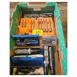 IMPACT DRIVER SETS, 1/4' CRAFTSMAN RATCHET AND