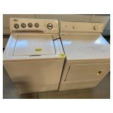 WHIRLPOOL WASHING MACHINE, MAYTAG DRYER