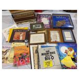 GROUP OF FRAMED WALL ART, BOOKS, SHEL SILVERSTEIN