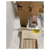 4 BOXES OF VINTAGE BASEBALL CARDS, ROOKIE CARDS,