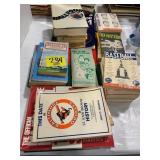 GROUP OF VINTAGE BASEBALL THEMED BOOKS, OFFICIAL