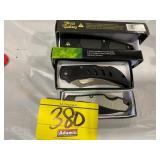 (3) BOXED FROST CUTLERY KNIVES