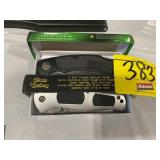 BOXED PARK RANGER KNIFE, BOXED DELTA RANGER KNIFE