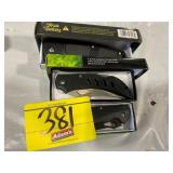 (3) BOXED FROST CUTLERY KNIVES