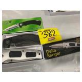 BOXED PARK RANGER KNIFE, BOXED DELTA RANGER KNIFE