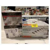 MOTION ACTIVATED SECURITY LIGHTS, SET OF RECESSED