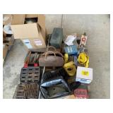 RUSTY HUSKY SOCKET SET, TOOLBAGS, AMMO CAN, SOLAR