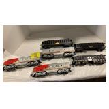 SANTA FE LIONEL 2343 TRAIN SET W/ 2 ENGINES,