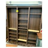 64' TALL PRESSED WOOD SHELF UNIT