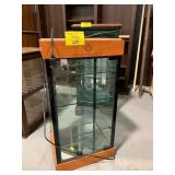 28' TALL GLASS-SHELF DISPLAY CABINET