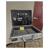 METAL CASE WITH COMBINATION LOCK. COMBINATION