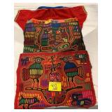 ANTIQUE TRIBAL STYLE SHIRT & PANEL SET