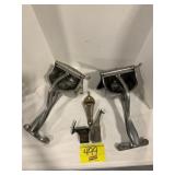2 METAL PRESSES, DANSK MINI METAL ANIMALS,
