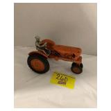 ANTIQUE ALLIS-CHALMERS ORANGE PAINTED METAL
