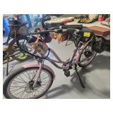 PEDEGO ELECTRIC BICYCLE W/ SADDLE BAGS &