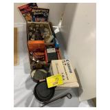 CANON TELE-CONVERTER LENS, PATCHES, INK BOTTLES,