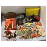 UFO GAME, DISNEY WALL PLAQUE SET, METAL BARN,