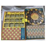 2 ANTIQUE PUNCHBOARD GAMES