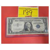 1957A $1 SILVER CERTIFICATE