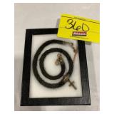VICTORIAN MOURNING HUMAN HAIR NECKLACE