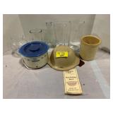 CROCKETTE, FLOWER VASES, UTENCIL CROCK, PAMPERED